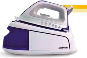 Ferro Da Stiro Con Caldaia Zephir Zhf6500 Bianco E Blu