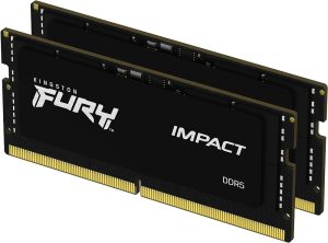 MEMORIA DDR5 64GB KIT 2X32GB 5600 FURY IMPACT KINGSTON KF556S40IBK2-64