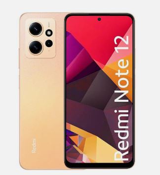 SMARTPHONE XIAOMI REDMI NOTE 12 6+128GB DUOS SUNRISE GOLD ITALIA