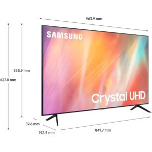 Tv Led 43" Samsung 4k Ue43du7172 Smart Tv Black