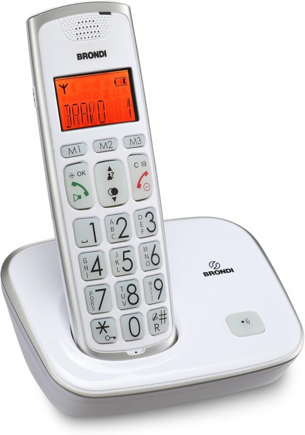 Cordless Brondi Bravo Gold 2 White