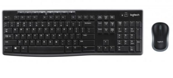 Tastiera + Mouse Ottico Wireless Logitech Mk270 920-004512