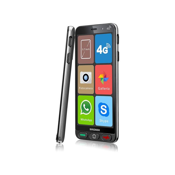 Cellulare Brondi Amico Smartphone Black Italia