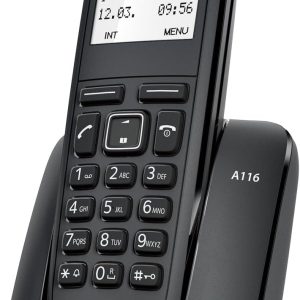 Cordless Siemens Gigaset A116 Black