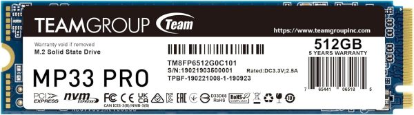 Hard Disk M.2 Ssd 512gb Team Group Tm8fpd512g0c101