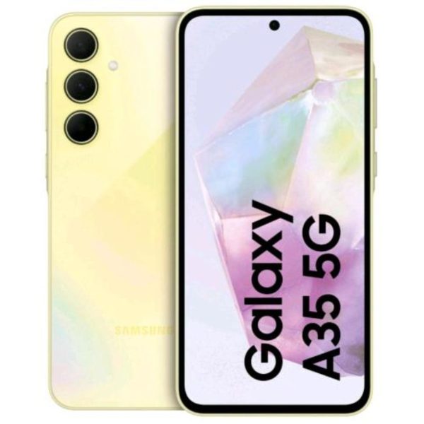 SMARTPHONE SAMSUNG A356 GALAXY A35 5G 6+128GB YELLOW ITALIA