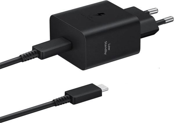 CARICABATTERIA DA RETE SAMSUNG SUPER FAST CHARGING 45W USB-C EP-T4511XBEGEU + CAVO TYPE-C BLACK