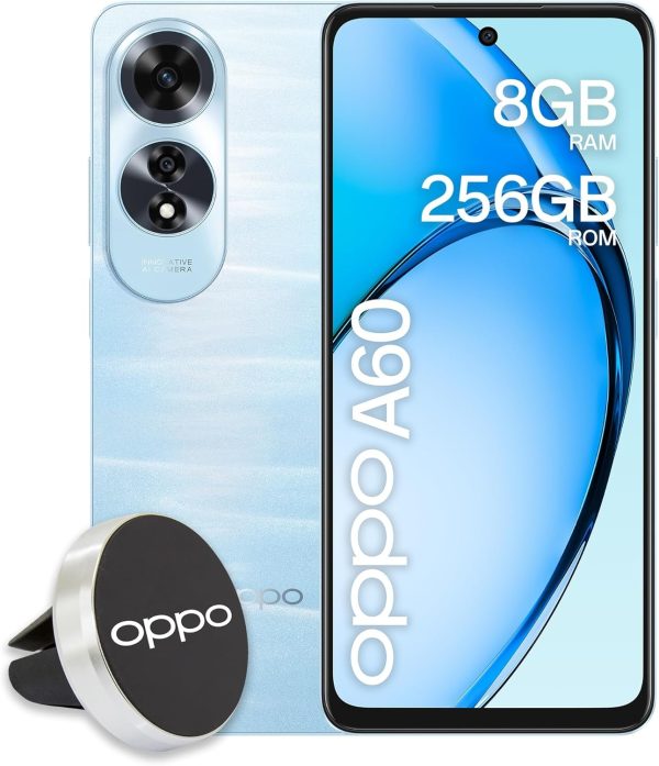Smartphone Oppo A60 8+256gb Duos Ripple Blue Italia