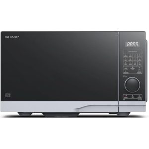 FORNO MICROONDE CON GRILL E CONVENZIONE 25L 900W/1200W/2050W SHARP YC-PC254AE-S ACCIAIO