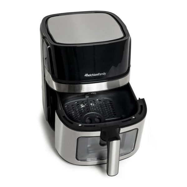 FRIGGITRICE AD ARIA CALDA WI-FI E APP 6,5L MELCHIONI GINEVRA BLACK
