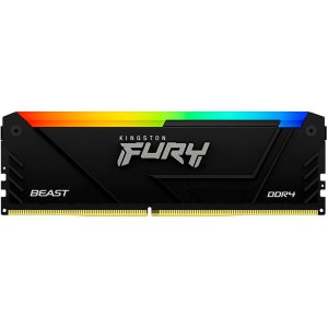 MEMORIA DDR4 3600 16GB KINGSTON FURY BEAST RGB KF436C18BB2A/16