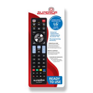 TELECOMANDO UNIVERSALE PER TV LG SUPERIOR SUPTRB007