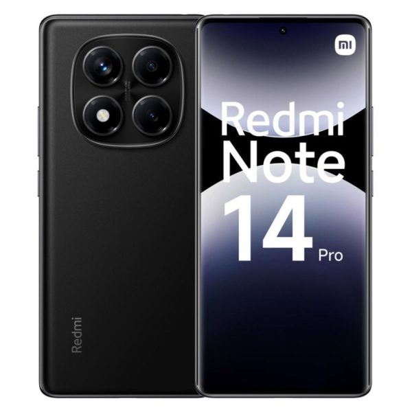 Smartphone Xiaomi Redmi Note 14 Pro 4g 8+256gb Duos Midnight Black