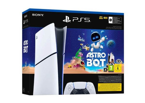 CONSOLE PS5 DIGITAL EDITION SLIM 1TB SONY BUNDLE ASTRO BOT WHITE ITALIA