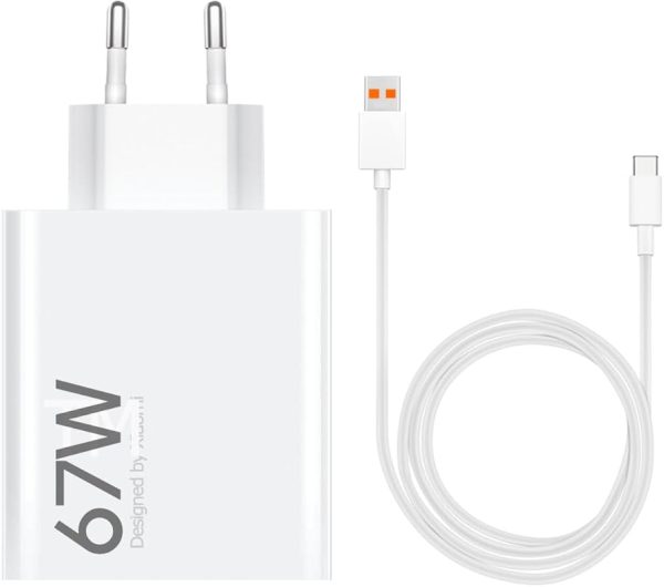 CARICABATTERIA DA RETE 67W XIAOMI BHR9465EU USB + CAVO TYPE-C