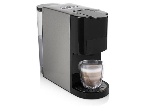 MACCHINA DA CAFFE' MULTI CAPSULE PRINCESS 5 IN 1 249451 1450W ACCIAIO