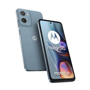 SMARTPHONE MOTOROLA E15 2+64GB DUOS MISTY BLUE TIM