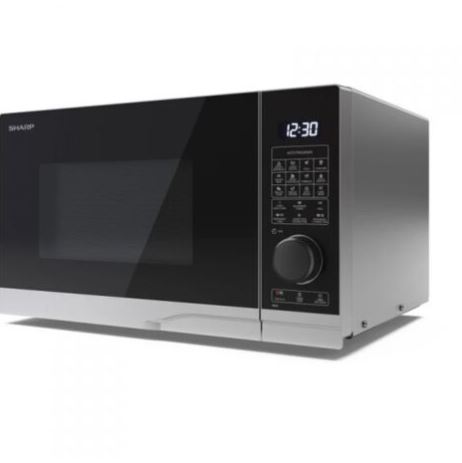 FORNO MICROONDE CON GRILL 28L 900W/1000W SHARP YC-PG284AE-S ACCIAIO