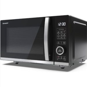 Forno Microonde Con Grill 20l 800w/1000w Sharp Yc-Qg204ae-B Black