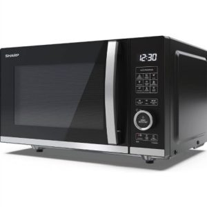 Forno Microonde Con Grill 20l 800w/1000w Sharp Yc-Qg204ae-B Black
