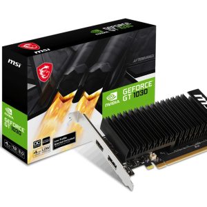 Vga Pci-E 4gb Msi Gt1030 4ghd4 Lp Oc V812-037r