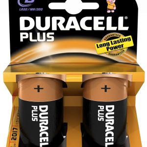 BATTERIA TORCIA ALCALINA 2PZ DURACELL PLUS POWER MN1300