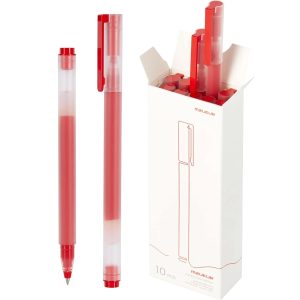 Penna Gel Per Xiaomi Mi Ad Alta Capacita' Pacco Da 10 Bhr8863gl Red