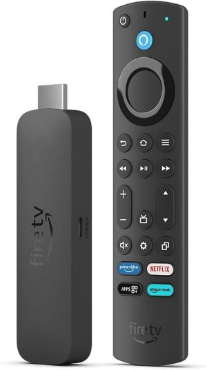 FIRE TV STICK 4K MAX 3GEN AMAZON B0CW4HD359 BLACK