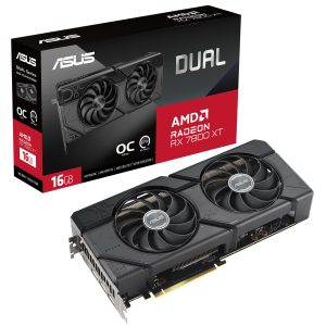 Vga Asus Radeon Rx 7800xt 16gb Dual Oc Gddr6 90yv0jj1-M0na00