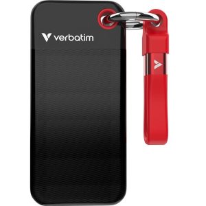 Hard Disk Ssd Esterno Usb 3.2 1tb Verbatim 32192 Black/Red
