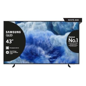 TV QLED 43" SAMSUNG QE43Q8FAAUXXH SMART TV EUROPA BLACK
