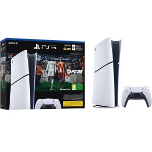 Console Ps5 Digital Edition Slim 825gb Sony Bundle Fc 26 White