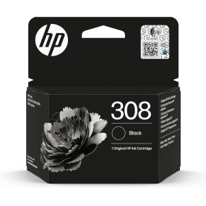 HP 308 Nero, 7FP21UE, Cartuccia Originale da 160 Pagine