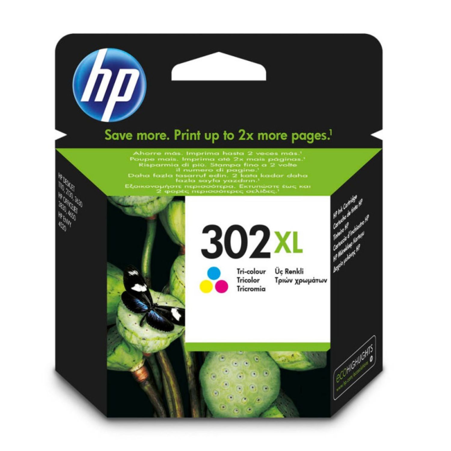 CARTUCCIA HP 302XL F6U67AE COLORE