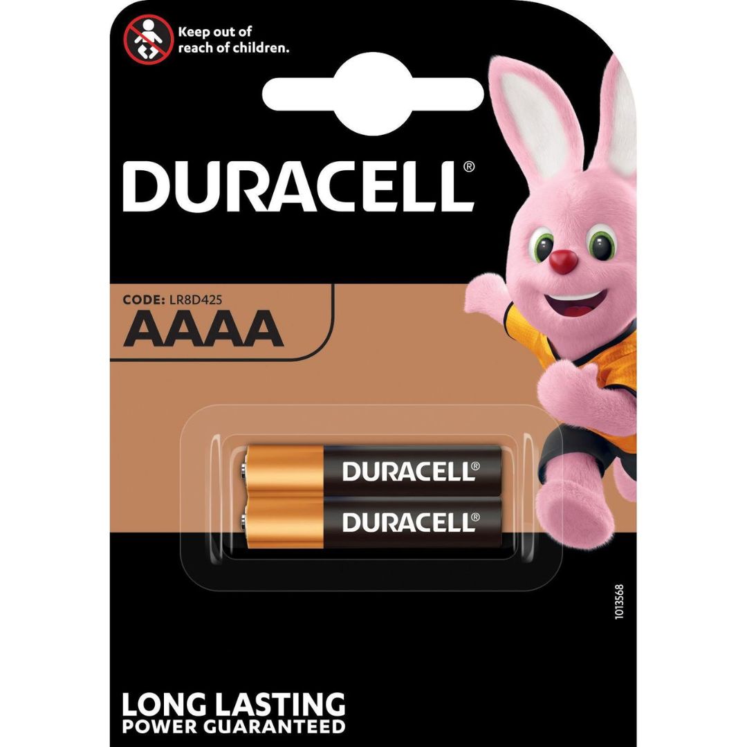 BATTERIA AAAA 1,5V ALCALINA 2PZ DURACELL MX2500/E96 LR8D425