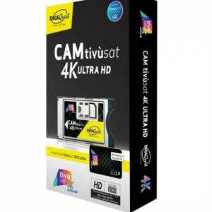 MODULO FASTCAM 4K UHD TIVUSAT + SMARTCARD TIV??SAT NERA DIGIQUEST BUNDLETVSAT4K