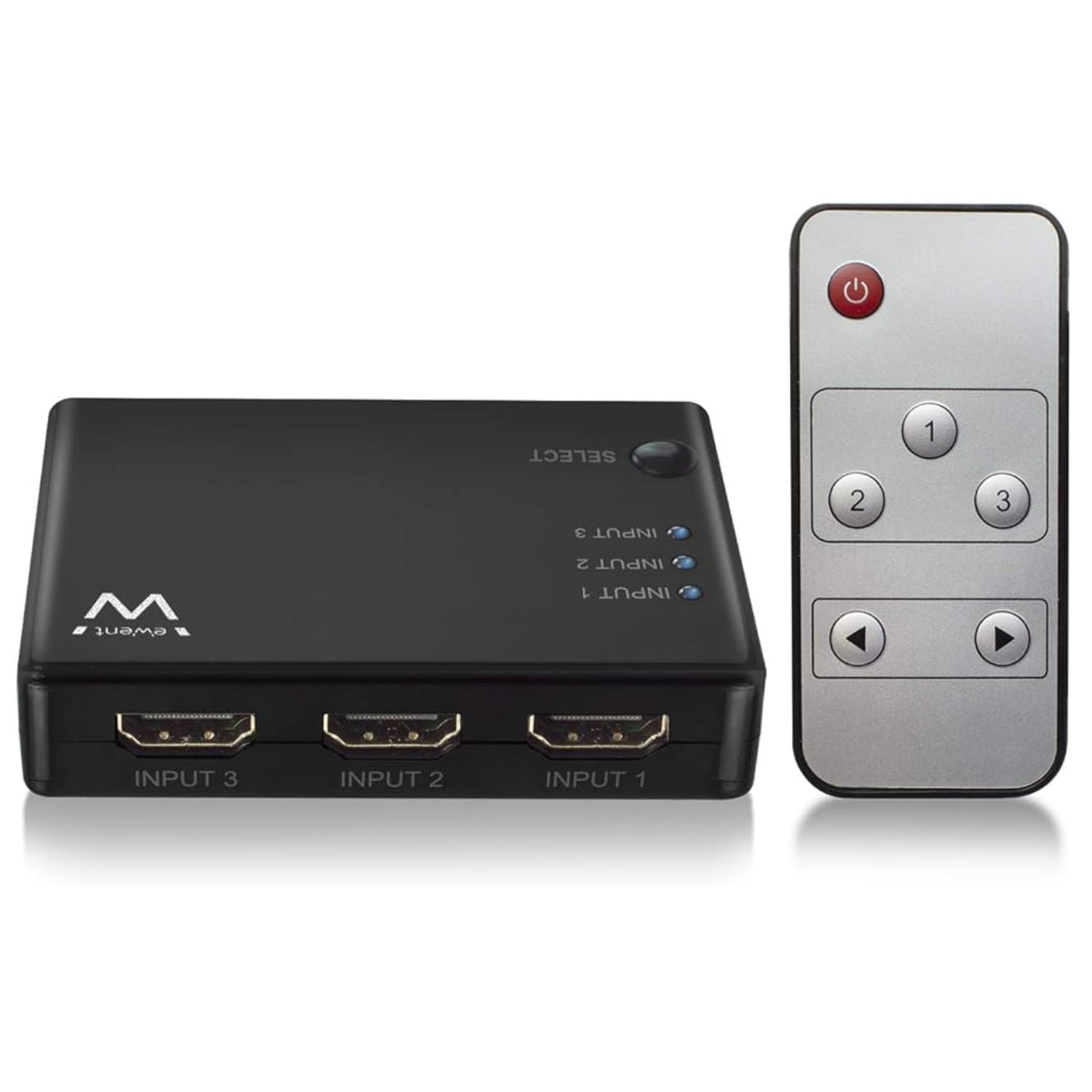 SWITCH 3 PORTE HDMI 4K EWENT EW3730