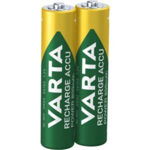BATTERIA MINISTILO AAA RICARICABILE VARTA HR03 800MAH 2PZ