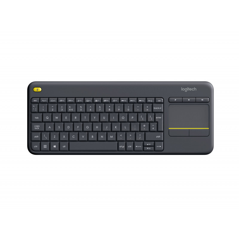TASTIERA WIRELESS LOGITECH K400 PLUS 920-007135 BLACK