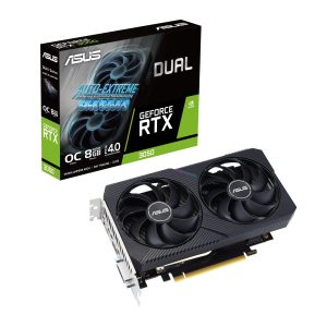 Vga Pci-E 4.0 Asus Geforce 8gb Rtx 3050 8gb Dual Oc Lhr V2 90yv0gh6-M0na00