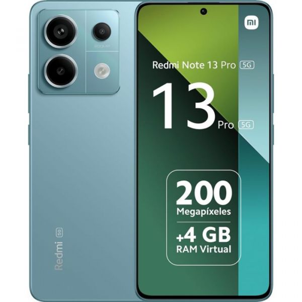 Smartphone Xiaomi Redmi Note 13 Pro 5g 8+256gb Duos Ocean Teal