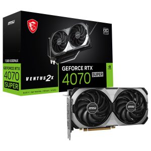 Vga Pci-E Msi Geforce 12gb Rtx 4070 Super Ventus 2x Oc