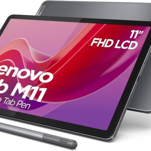 TABLET LENOVO ZADB0260GR M11 FHD 11" 4+128GB WI-FI + LTE ANDROID 13 LUNA GREY PENNA E COVER INCLUSA EU