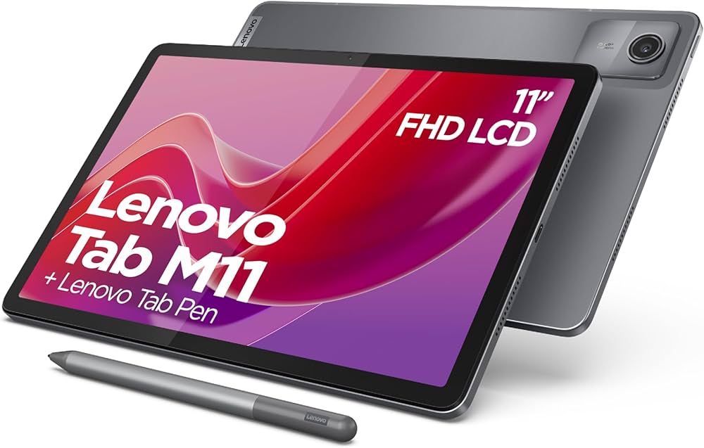 TABLET LENOVO ZADB0260GR M11 FHD 11" 4+128GB WI-FI + LTE ANDROID 13 LUNA GREY PENNA E COVER INCLUSA EU