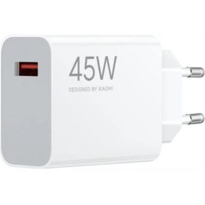 CARICABATTERIA DA RETE 45W XIAOMI BHR07SLEU USB-A WHITE