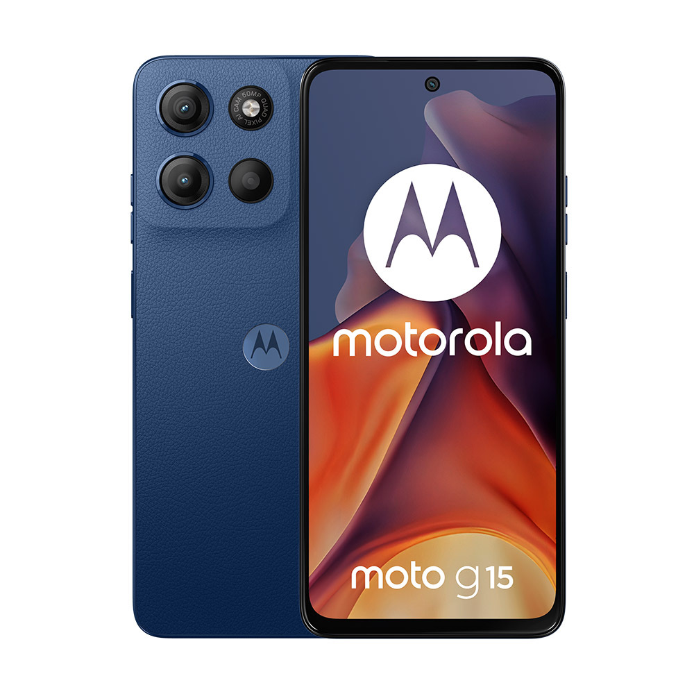 SMARTPHONE MOTOROLA G15 4G 8+256GB DUOS BLUE ITALIA