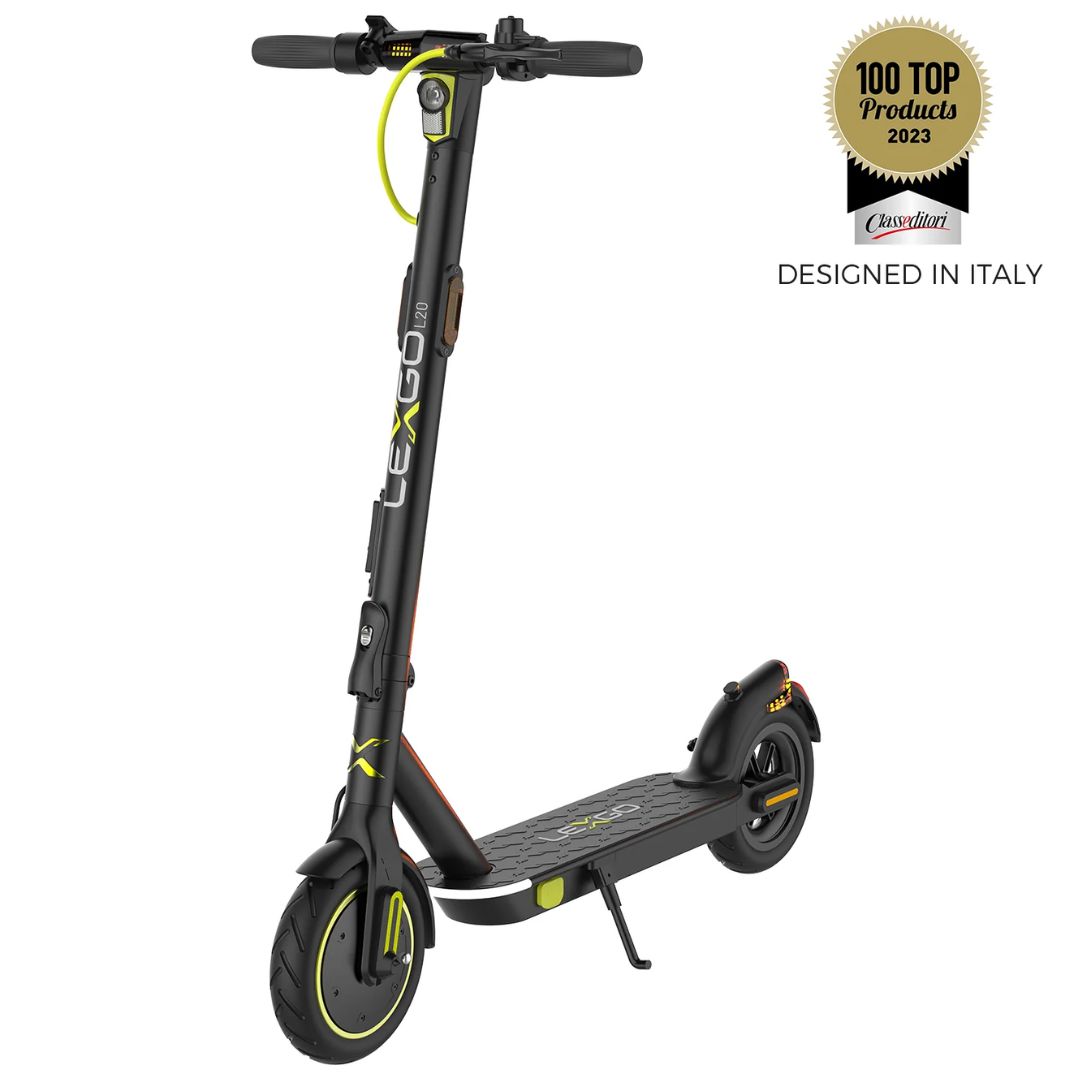 SCOOTER ELETTRICO LEXGO L20 350W 7,5AH MAX SPEED 20KM/H BLACK