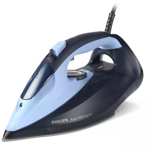 FERRO DA STIRO VAPORE SERIE 7000 PHILIPS 300ML 2800W DST7041/20 BLUE/BLACK