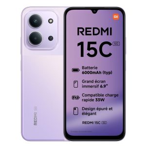 SMARTPHONE XIAOMI REDMI 15C 5G 4+256GB DUOS PURPLE ITALIA