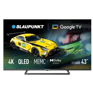 TV QLED 43" BLAUPUNKT 43QBG6000S SMART TV ITALIA BLACK